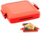 Micro-ondes Appareil Croque-monsieur, Croque Monsieur, Presse-poêles Antiadhésives Sans Fil, Machine Petit Déjeuner 3 En 1, Avec Ruban Silicone Réglable, Sans Électricité