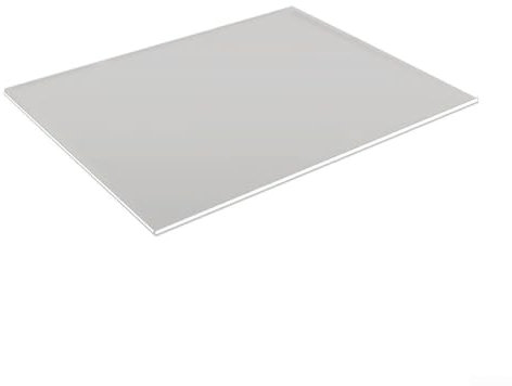 Feeshoppher Greenhouse Glass Acrylic Sheet Greenhouse Glass Replacement Acrylic Sheet 3MM Thick Clear Panel Shatter-Resistant UV-Resistant Acrylic Sheet for Shed Windows Playhouses(200×200×3MM)