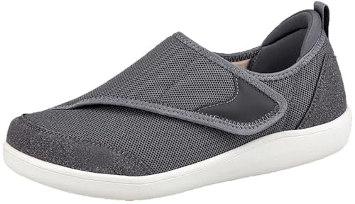 Scarpe Diabetici Donna Uomo Extra Larghe Traspirante | Leggero,Antiscivolo,ortopediche,comfortevoli,pantofole da Passeggio,per anziani e piedi sensibili