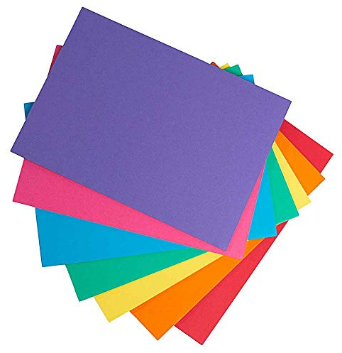 House of Card & Paper Rainbow A3 160 GSM färgat kort (paket med 25), HCP206
