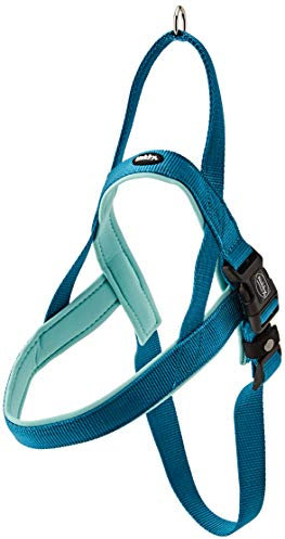 Nobby Norwegergeschirr Classic Preno, hellblau / hellblau L: 60-76 cm + 46 cm, B: 25/35 mm, 1 Stück
