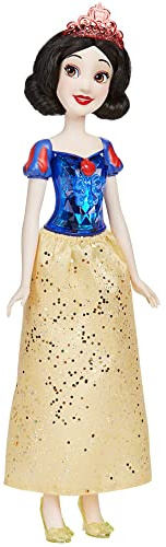 Disney Prinzessin Schimmerglanz Schneewittchen Puppe, Modepuppe mit Rock und Accessoires, für Kinder ab 3 Jahren