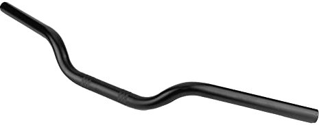 Manubrio per Moto da 25 Mm Manubrio Moto in Acciaio Manubrio Manubrio Moto 25mm Stelo 25mm Adatto per XL 883 1200(Nero)