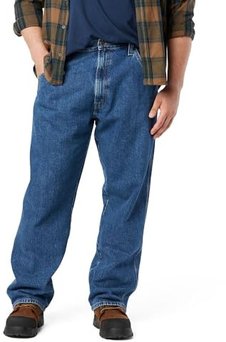Levi Strauss Signature Gold Men's Contractor Work Jean, (New) Medium Indigo, 38Wx32L