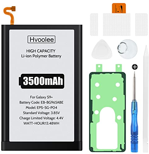 3500mAh Akku für Samsung Galaxy S9 Plus, Interner Ersatzakku Hohe Kapazität Handy-Akku Samsung Akku Reparaturset Leistungsstark Lange Akkulaufzeit