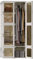 Dripex Kleiderschrank, Schrank 69 x 170 x 50 cm (B x H x T), einfache Montage, Faltbarer Mehrzweckschrank mit Stange, magnetische Türen, für Wohnzimmer Schlafzimmer Weiß
