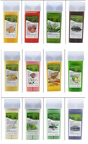 Practical 100 G Depilatory Wax Cartridges Hair Removal Cream Beeswax Roll on Hot Wax for All Body Parts