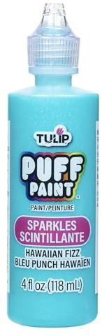 Tulip 3D Fabric Paint 4oz Sparkles (Hawaiian Fizz)