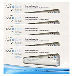 5x ApaCare Repair Intensiv-Reparatur Gel Zahncreme 30ml