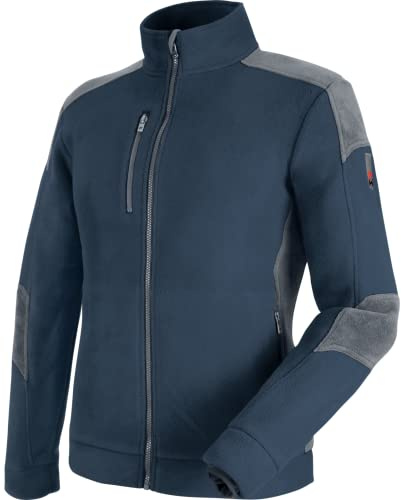 WÜRTH MODYF Fleecejacke Cetus – Atmungsaktives Arbeitsfleece – perfekt für Handwerk, Werkstatt, Arbeiten im Freien, dunkelblau, Größe L
