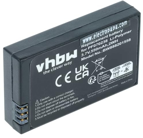 vhbw Batería Compatible con Parrot MiniDrone Jumping Sumo