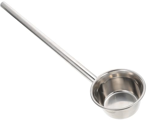 DOITOOL Long Handle Water Ladle Spoon 21.65 Inch Kitchen Cooking Scoop Stainless Steel Water Scoop for Home Hotel Restaurant Use