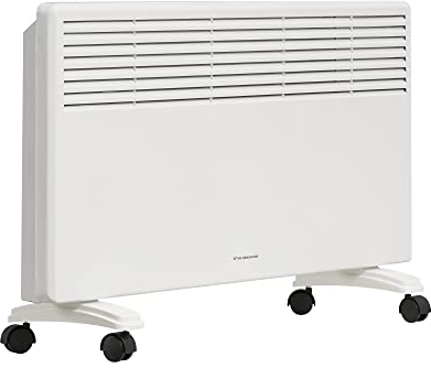 STAHLMANN Konvektor Heizung ZK 2000 Watt - Elektroheizung Energiesparend bis 40qm Fläche, Schnelle Erwärmung, Thermostat, Leise und Sichere Heizung Elektrisch - Heizgerät, Electric Heater