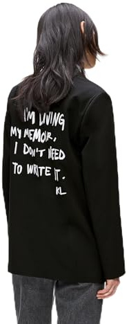 Karl Lagerfeld Jeans Donna Karl Blazer Black XS