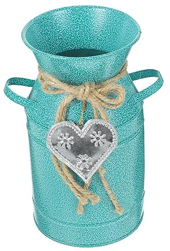 Toddmomy Secchio Vintage Per Piante Stile Retro Vaso Decorativo Per Casa Ufficio e Cerimonie Accessorio Per Decorazione Interna Ed Esterna Per Fiori e Piante Ornamentali