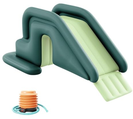 Piscina Inflable con Tobogán de Agua Juguete de Juego de Verano para Niños
