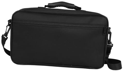 Healifty Bolsa de Tela Oxford para Oboe Gran Capacidad y Soporte Portátil para Guardar Accesorios en Color Negro para Diferentes Ocasiones