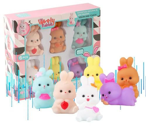 Eoixuqba Jouets de | Sensitifs Flottants Éducatifs et Amusants | Jouets de Bain Flottants Animaux pour ,pour Jeux d'eau Cadeaux d'anniversaire Pâques Maison Piscine