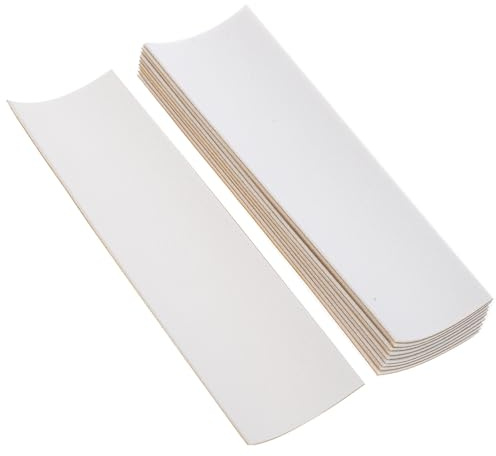Cabilock 10 Cintas Antideslizantes de Espuma para Dedos de Patineta Efecto Amortiguador y Adhesivo, Accesorios Ideales para Monopatines de Dedo