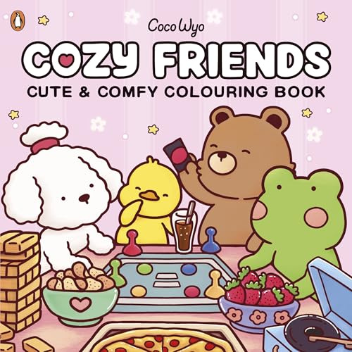 Cozy Friends: A relaxing cosy colouring book, from the bestselling author (Coco Wyo)