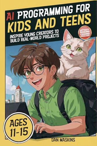 AI Programming for Kids and Teens: Inspire Young Creators to Build Real-World Projects Without Boring Coding Exercises
