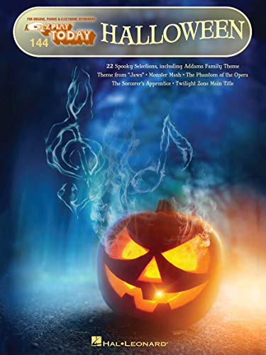 Halloween: E-Z Play Today #144, Songbook for Piano, Organ & Electronic Keyboard | 22 Halloween Favorites Including Thriller, Monster Mash, Addams ... Organs, Pianos & Electronic Keyboards, 144)