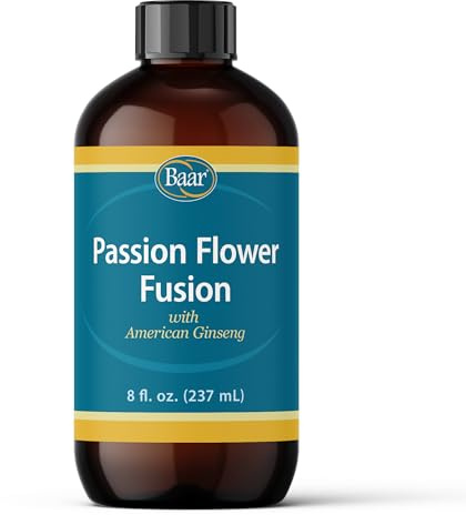 Baar Heavy Fusion Passion Flower with American Ginseng, 8 oz
