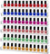 Weinsamkeit Étagère à Vernis Ongles Acrylique, 6 étagères Murales pour Vernis à Ongles en Acrylique Pouvant Contenir Jusqu'à 90 Bouteilles, Support Transparent pour Organisateur de Vernis à Ongles