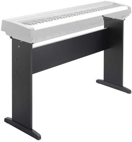 Zreephy Support universel pour clavier de piano 76/88 touches, support de meubles en bois compatible avec les claviers de pianos numériques YMH série P, CSO PX, RLD FP Series – Planche intermédiaire 2