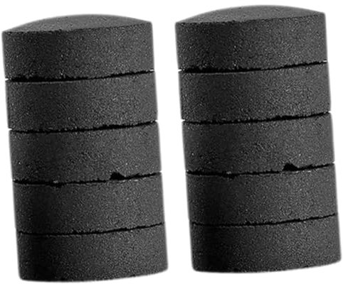 Gatuida 10stücke Kohletabletten Für Grillen Im Freien, Zu Hause Picknicken Und Camping, Natürliche Kohle, Windbeständig Und Stark Brennend Für Feueranlässe