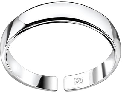 FIVE-D ring tåring zehring damring 925 sterlingsilver, Sterlingsilver, Ingen ädelsten