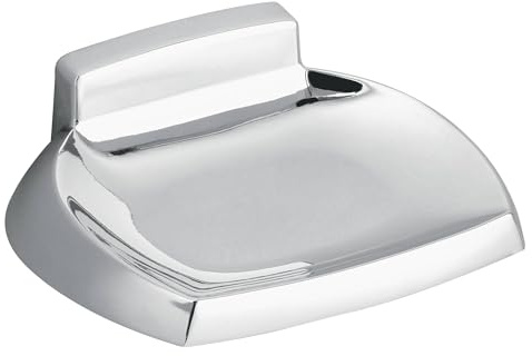 Moen P5360 Donner Contemporary Wallmount Soap Holder, Chrome
