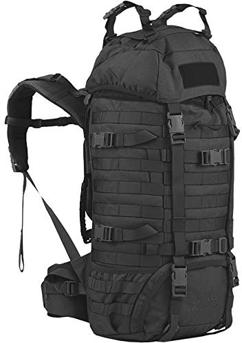 Wisport Raccoon 45L Rucksack Schwarz