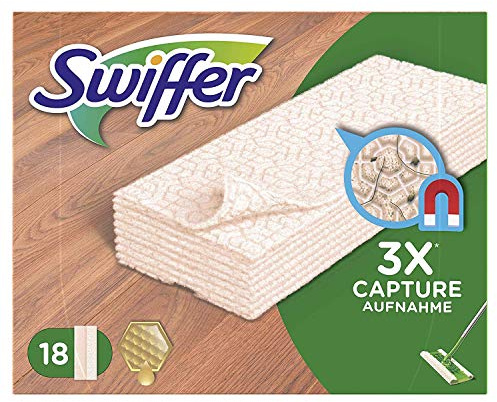 Swiffer Panno Legno e Parquet, 6 x 18 Pezzi