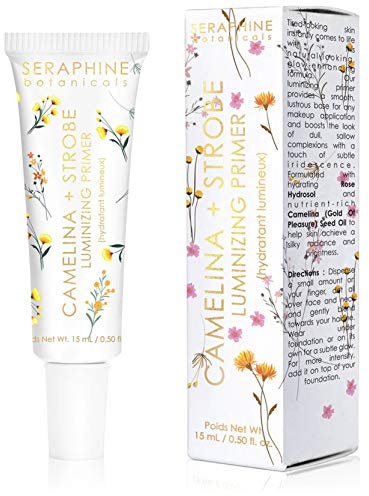 Seraphine Botanicals Camelina + Strobe - Luminizing Primer Glow-Enhancing Formula 15 ml/ 0.50 oz