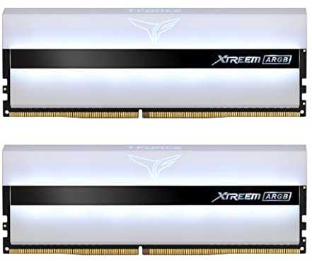 Team Group T-Force Xtreem ARGB, DDR4-3200, CL14-16GB Dual Kit, weiß