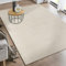 the carpet Rio - moderner und weicher Teppich Wohnzimmer Schlafzimmer mit Anti-Rutsch-Rücken und 3D-Optik, Flauschige Oberfläche, pflegeleicht und robust, Creme, 80 x 150 cm