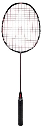 Karakal – badmintonracket BN 60 – det lättaste badmintonracket i världen av 100 % snabbfibergrafit – inklusive fullstorleksskydd