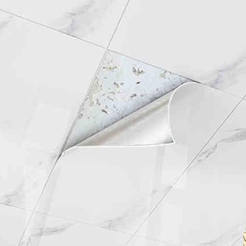 Dalle de plafond 1 2 5 10 20 30 40 50 Dalles De Plafond Suspendu – Panneaux En PVC À Décoller Et Coller Pour La Rénovation Du Plafond, Sans Colle – Panneaux Découpés AuO-adhésifs(5 pcs)