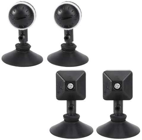 DIYEAH Pierre à Air pour Aquarium Et Pierre à Oxygène Ajustable, Matériau Solide, Lot De 4 Pièces, Diffuseur De Bulles pour Aérateur Aquarium, Adapté Eau Douce Et Eau Salée, Aquariophilie