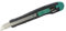 wolfcraft Cúter de cuchillas separables estándar 9 mm I 4141000 I Cúter de plástico con guía metálica