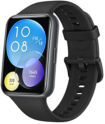 HUAWEI Watch FIT 2 SmartWATCH, 1,74' FullView-Display,Bluetooth-Anrufe, Gesundheitsmanagement,Lange Akkulaufzeit,Animierte Quick-Workouts, SpO2-Erfassung,Black