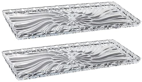 Westmark 2X Plat à Tarte et à Gâteau, Résistant à la Brisure, Aspect Verre, Plastique, Transparent, 344022E3