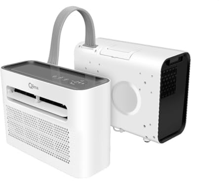 Klimagerät für Wohnmobil, Wohnwagen, Boot, Camping, Fischen, 20 m2 Raum, Mini-Split, mobil