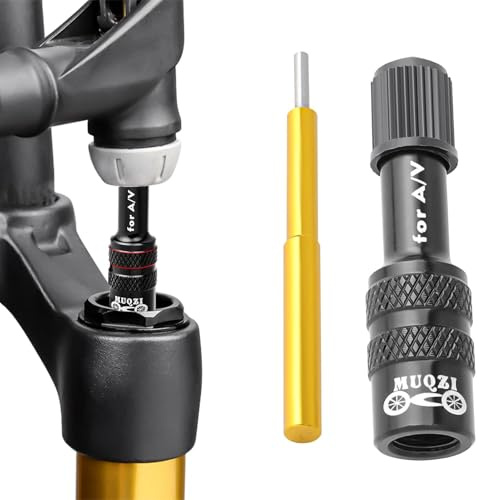 Adaptador de válvula de Horquilla Delantera para Bicicleta - Adaptador de Bomba de Horquilla para Bicicleta, Adaptador de Bomba de Horquilla para Bicicleta | Adaptador de válvula de aleación