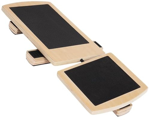 Balance Boards Set, Ankle Balancing Board, Blackboard Foot Trainer, Foot Strengthening and Balance Trainer for Stability Exercises Balance-Training