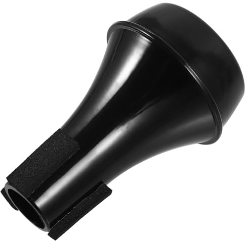 MAGICLULU Sordina Accessorio Tromba che per a Nera Plastica Resistente e Riduce Volume Proteggere L'udito Esercitarsi Casa