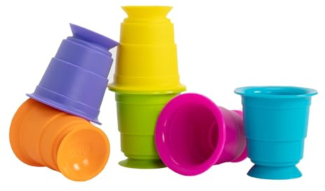 Fat Brain FA183-1 Suction Kupz Creative Toy, Multicolor