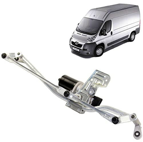 Motorino tergicristallo compatibile per Boxer 3, Ducato 3, Jumper 3 (2006-2014) (tiranteria + motore tergicristallo). 6405PP, 6405ER, 1340683080, 1363338080