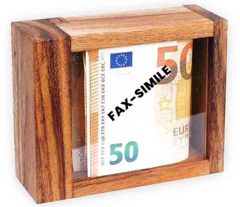 Logica Juegos Art. Caja fuerte con punta XL - caja secreta - dificultad 5/6 INCREJABLE - Rompecabezas de Madera